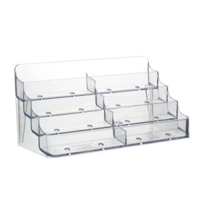 Visitekaarthouder 8-vaks – vuldiepte 17 mm