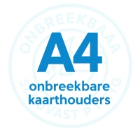 onbreekbare kaarthouders A4